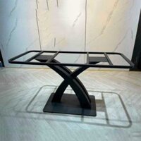 Chân Bàn Ăn Chữ X Cong CB221