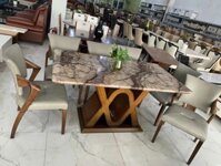 Chân bàn ăn gỗ công nghiệp CBA623