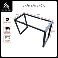 Chân Bàn Chữ U Loại To 25x50mm, Chân Bàn Chữ K Z Gaming, Bàn Văn Phòng - WORKHUB STORE