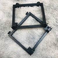 Chân bàn chữ U, Z cao 34cm, 1bộ 2 chân nhé, kiểu chân trụ thẳng vuông 40x40 tặng kèm 12 con ốc nhé