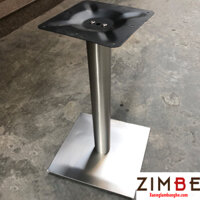 Chân bàn inox mặt vuông