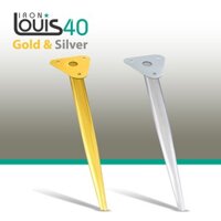 Chân bàn Louis 40cm Gold - Silver