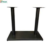 Chân bàn sắt đôi đế chữ nhật vòm 3cm FHM08