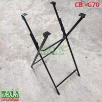 chân bàn sắt gấp gọn CB-G70