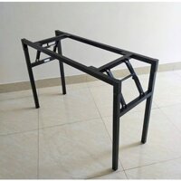 chân bàn sắt gấp gọn - chân bàn gấp