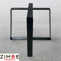 Chân bàn sắt lồng hình chữ nhật