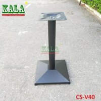 Chân bàn sắt mâm vuông 40cm CS-V40