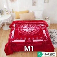 Chăn băng lông tuyết nhung Thái siêu ấm xịn xò 3kg 4kg 5kg