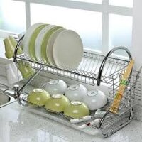 Chạn bát inox hình chữ S - Tiện dụng.