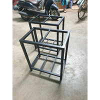 Chân bể cá, kệ bể cá, kệ để đồ Rộng 40x Dài 60x Cao 70cm làm từ hộp vuông 3x3cm