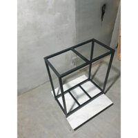 Chân bể cá, kệ bể cá kích thước Rộng 30x Dài 50x Cao 70 làm bằng hộp vuông 2x2cm