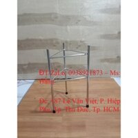 Chân Bình Lọc Tam Giác - Giá Đỡ Chân Bình - Kệ Để Bình Nước Uống INOX Cao Cấp Đường Kính Lọt Lòng 26 cm - Mã: CB26161 -