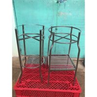 Chân bình nước đế bình lọc nước kệ đỡ bình nước bằng inox dày sáng bóng