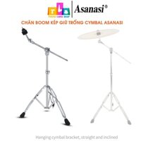 Chân boom cymbal asanasi B-200 nẹp đôi cứng cáp chắc chắn cho dàn trống