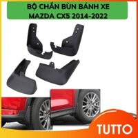 Chắn bùn bánh ô tô Mazda Cx5 2015-2022 bộ chắn bùn 4 bánh xe,  bền bỉ - TUTTO