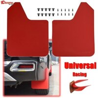 Chắn Bùn Đa Năng Màu Đỏ Cho Suzuki Mitsubishi VW LAND ROVER Toyota Nissan Jeep Mazda MX-5 Miata Mudflaps Bắn Vệ Binh Fender