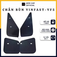 Chắn Bùn VF5 Minicar VN - Tấm Chắn Bùn Vinfast Vf5,bộ 4 tấm kèm vít, nhựa dẻo cao cấp