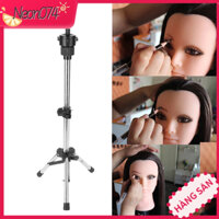chân canh gắn đầu manocanh học tóc - Giá Đỡ Có Thể Điều Chỉnh Salon Manocanh Tripod Bạc - Neon074