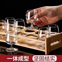 Chân Cao Trắng Rượu Bộ Ly Xiantao Cup Hai Ly Thủy Tinh Gia Đình Nhỏ Rượu Vang Đỏ Rượu Ly Chỉ