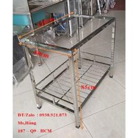 Chân Chậu Rửa Inox 304 KT-120x50x85cm - CHANCHAU304