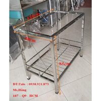 Chân Chậu Rửa Inox 304 KT-120x50x85cm