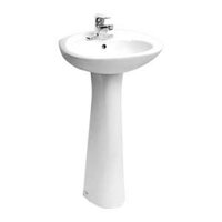 Chân chậu rửa mặt lavabo Inax L-284VD/BW1 màu trắng