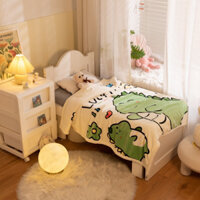 Chăn cho bé, chăn LÔNG CỪU dày mùa đông, mền cho bé đi học (Chăn to 95x135cm)