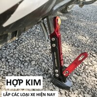 Chân chống Bike xe máy xe điện có tăng chỉnh dài ngắn lắp các loại xe hàng hợp kim chống han rỉ