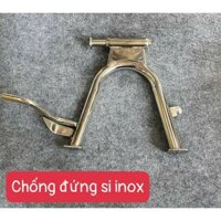 Chân chống đứng xe Sirius Fi hoặc Cơ Inox 201 luôn cốt