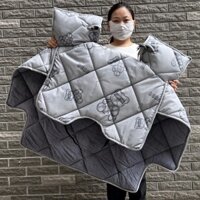 Chăn chống gió [Kính chắn gió cho xe điện, kính chắn gió mua lại 2318, dày vừa, một mảnh có túi cho xe ba bánh và xe máy mùa thu đông] Chống nắng, chống nước ZORW