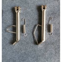 chân chống inox 304 nghiêng kèm ốc và lò xo