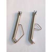 Chân chống nghiêng inox đặc 304 mẫu mới cho xe Vario, Sirius, Dr, Fuled...