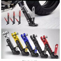 CHÂN CHỐNG XE MÁY CNC - ĐIỀU CHỈNH ĐC ĐỘ CAO , CHẤT LIỆU HỢP KIM (màu ngẫu nhiên:<)