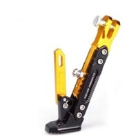 Chân chống xe máy nhôm nguyên khối CNC - Tự tăng chỉnh cao thấp