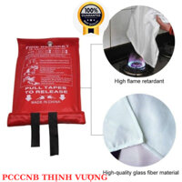 Chăn Chữa Cháy Dập Lửa Vải Sợi Thủy Tinh 1m8 X 1m8 NB Thịnh Vượng