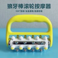 Chân Con Lăn Con Lăn Vai Cổ Tử Cung Cột Sống Lưng Máy Mát Xa Nạo vét Mỡ Đẩy Cầm Tay Kinh Tuyến Hướng Dẫn Sử Dụng Eo
