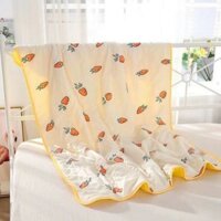 Chăn cotton đũi đắp văn phòng B&Q 1m1x1m5 Hà Phương 2903