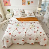 Chăn cotton đũi dùng làm chăn văn phòng, chăn spa mền Trần Bông Mỏng Mịn chăn hè siêu thoáng Mát _chuyengagoigiaxuong