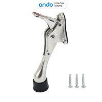 Chặn cửa chân móng ngựa có lẫy gạt chống va đập Ondo chặn giữ cửa chống gió lùa hợp kim đế cao su