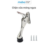 Chặn cửa chân móng ngựa có lẫy gạt chống va đập Maba chặn giữ cửa chống gió lùa hợp kim đế cao su