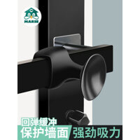 Chặn Cửa Không Cần Khoan Chặn Cửa Mới Chống Va Chạm Chặn Cửa Phòng Tắm Tay Cầm Cửa Silicon Ngắn Hút Cửa Sổ Cố Định