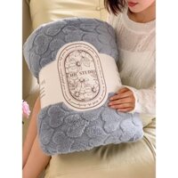 Chăn cừu len thiết kế mới của CHIC STUDIO 2022☘Size: 200 *230cm Weight:  2,5KG
