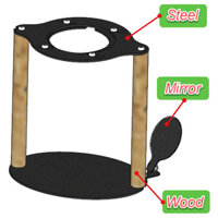 Chân đa năng lắp ráp -Wacaco Picopresso - Outin Nano - Wacaco Nanopr-Wacaco Minipresso GR2esso