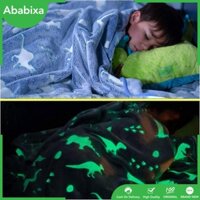 Chăn Dạ Quang in Hình Khủng Long Cho Phòng Ngủ / Lễ Tạ Ơn