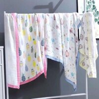 Chăn đắp sợi tre 4 lớp kích thước 110x110cm