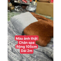 Chăn đắp spa chăn lông thỏ siêu mềm mịn ấm