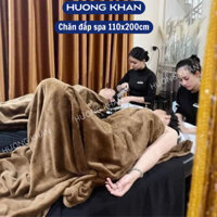 Chăn đắp Spa lông tuyết Muji size 110x200cm