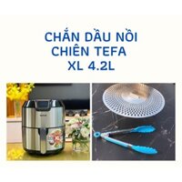 CHẮN DẦU NỒI CHIÊN TEFA CỠ XL BẢO VỆ MAISO VỆ SINH SẠCH SẼ INOX CAO CẤP 304