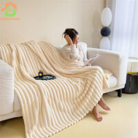 Chăn Dày Nữ Hoàng Kích Thước Flannel Selimut Ném Chăn Sofa Văn Phòng Ngủ Chăn Ga Gối Điều Hòa Không Khí ChănBlanket
