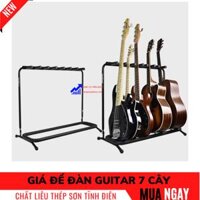 Chân để đàn guitar I Giá Để Đàn Guitar nhiều cây loại 7 cây để đàn guitar thùng, bass , electric